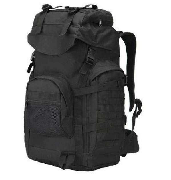 Рюкзак тактический MHZ A51 черный, 50 л - изображение 1