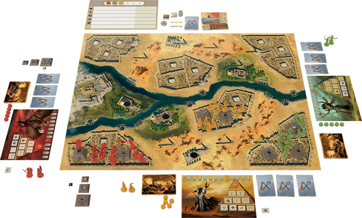 Настольная игра Geekach Games Кемет: Кровь и песок (Kemet: Blood and Sand) (GKCH019KT) - Фото 4 Настольная игра Geekach Games Кемет: Кровь и песок (Kemet: Blood and Sand) (GKCH019KT) - изображение 4
