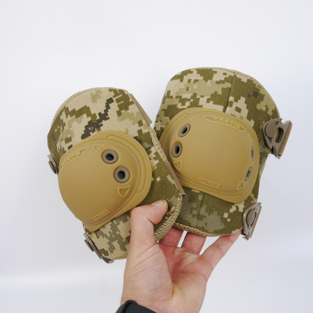 Армійські налокітники захисні кіборг KS 12222 Койот - зображення 1