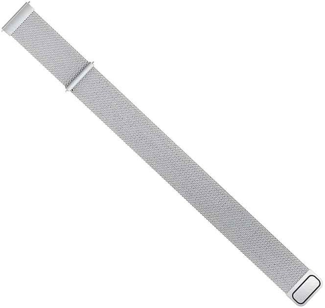 Ремінець BeCover Milanese Style для Huawei Watch GT (22mm)/GT 2 46mm/GT 2 Pro/GT Active/Honor Watch Magic/Magic 2/GS Pro/Dream Silver (BC_707763) - зображення 3