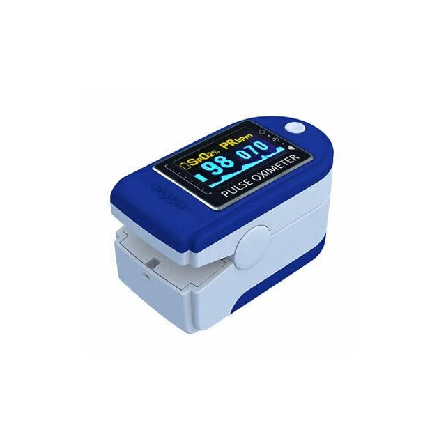 Пульсоксиметр LK-88 Цветной OLED дисплей - Синий - изображение 1