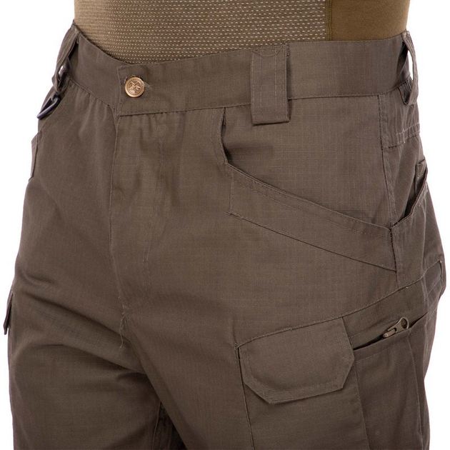Мужские тактические брюки штаны с карманами военные для рыбалки похода охоты ZEPMA АН0370 олива Размер XL - изображение 2