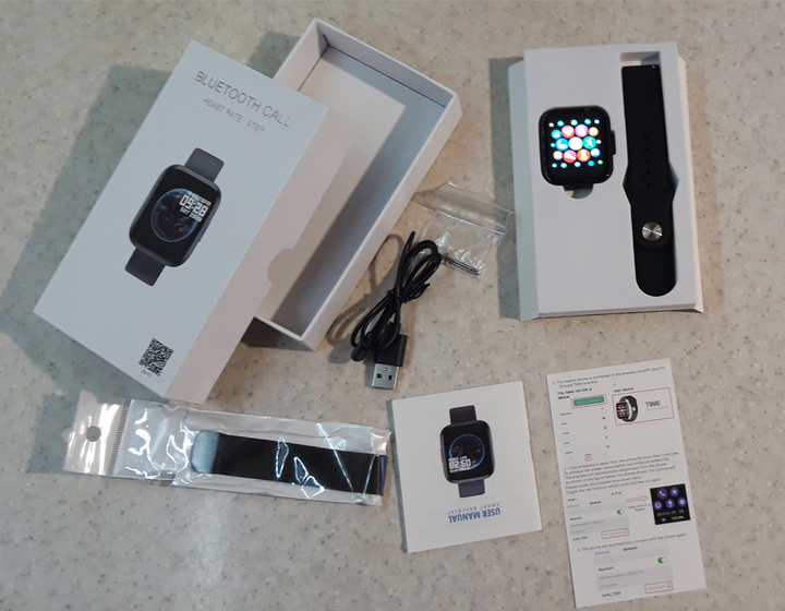 Фитнес Браслет Smart Bracelet T99S С Голосовым Вызовом Измерением.