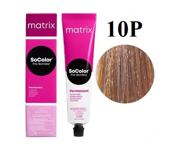 Стійка крем-фарба Matrix Socolor beauty 10P Світлий перлинний блондин 90 мл - Фото 1 Стійка крем-фарба Matrix Socolor beauty 10P Світлий перлинний блондин 90 мл - зображення 1