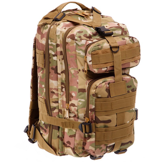 Рюкзак тактический штурмовой Silver Knight 5710 объем 25 литров Camouflage - изображение 1