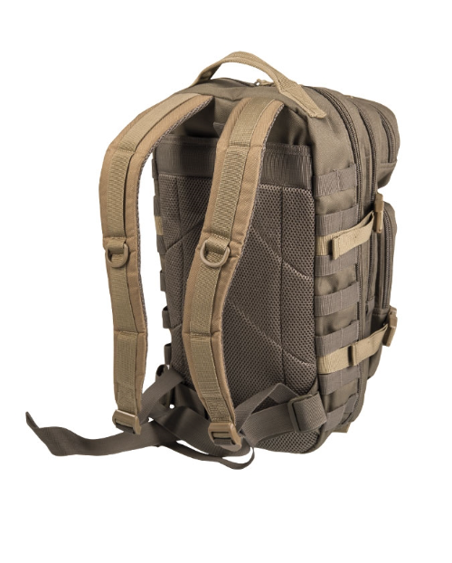 Рюкзак тактичний 20Л Зелений, Койот Mil-Tec US ASSAULT PACK SM RANGER GREEN/COYOTE (14002102-20) - изображение 2