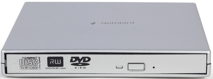 Внешний DVD привод Gembird DVD-USB-02-SV - изображение 3