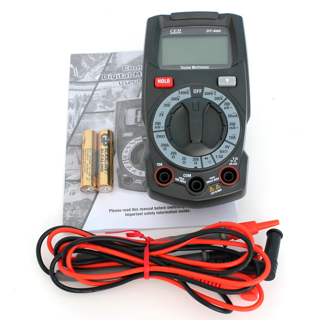 Цифровой мультиметр CEM DT-660 - изображение 2