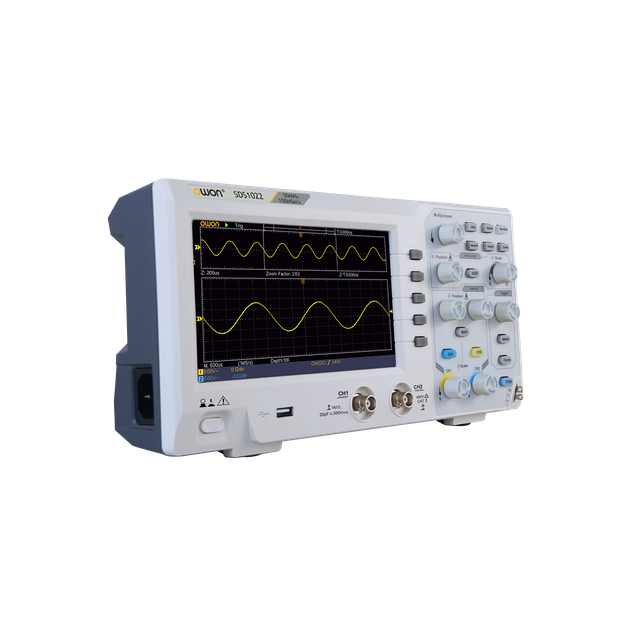 Осциллограф цифровой OWON SDS1022, 20 МГц, 2-канальный - Фото 3 Осциллограф цифровой OWON SDS1022, 20 МГц, 2-канальный - изображение 3