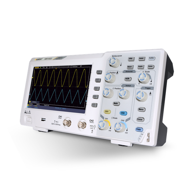 Осциллограф цифровой OWON SDS1022, 20 МГц, 2-канальный - Фото 4 Осциллограф цифровой OWON SDS1022, 20 МГц, 2-канальный - изображение 4