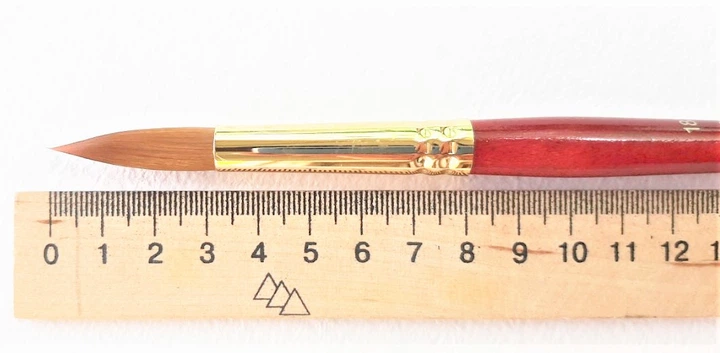 Пензель Pinax "Oro Rosso" Синтетика 751 Кругла N 18 - Фото 3 Пензель Pinax "Oro Rosso" Синтетика 751 Кругла N 18 - зображення 3