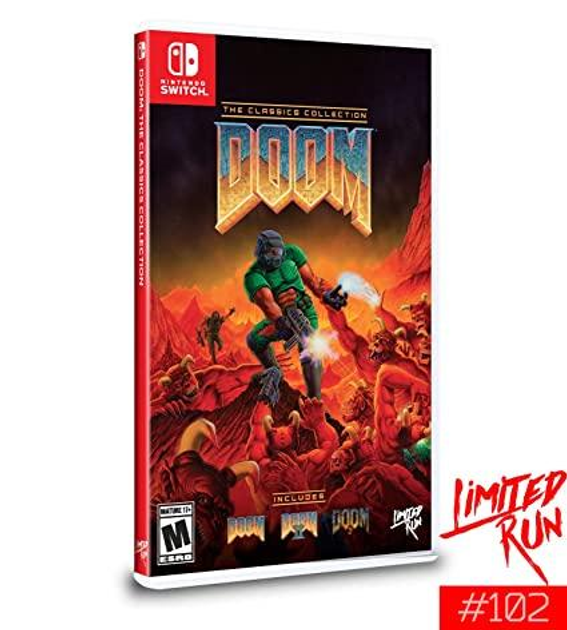 Nintendo Switch - 【e-102y】DOOM ROZETKA » DOOM The Classics Collection Limited Run #102