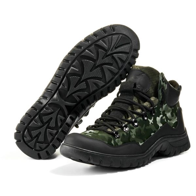 Тактические ботинки BlackBay зеленые камуфляж (R-2-GREEN) | 39 (26см) - изображение 1