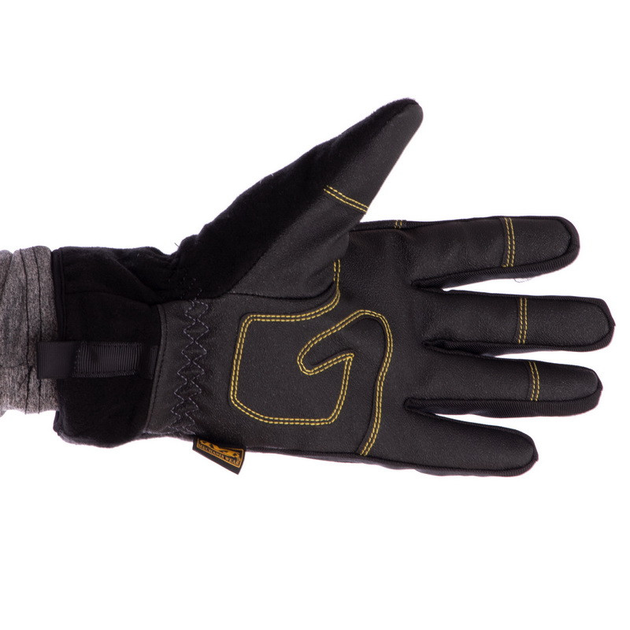 Перчатки тактические теплые с закрытыми пальцами Zelart 5621 размер L Black - изображение 2