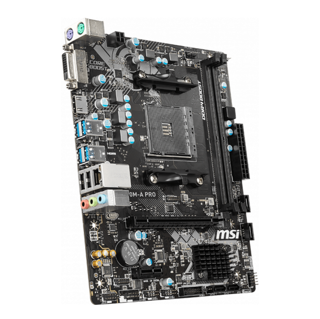 Материнская плата MSI A320M-A PRO - Фото 3 Материнская плата MSI A320M-A PRO - изображение 3