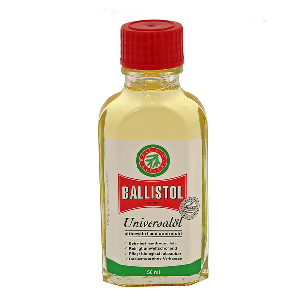 Масло оружейное Ballistol 50 мл, стекло - зображення 1