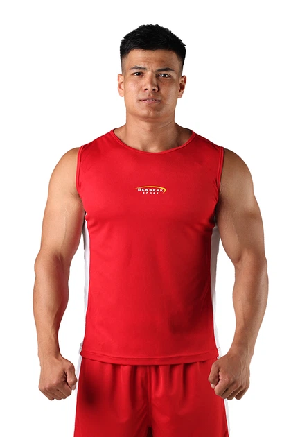Майка боксерская BERSERK SPORT Boxing XL red (TS1641R) - Фото 4 Майка боксерская BERSERK SPORT Boxing XL red (TS1641R) - изображение 4