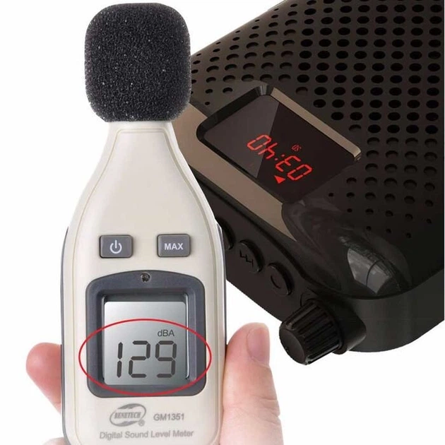 Bluetooth колонка Rolton K500 з мікрофоном з утримувачем у рота, підсилювач голосу для гідів, вчителів, запис промови - зображення 7