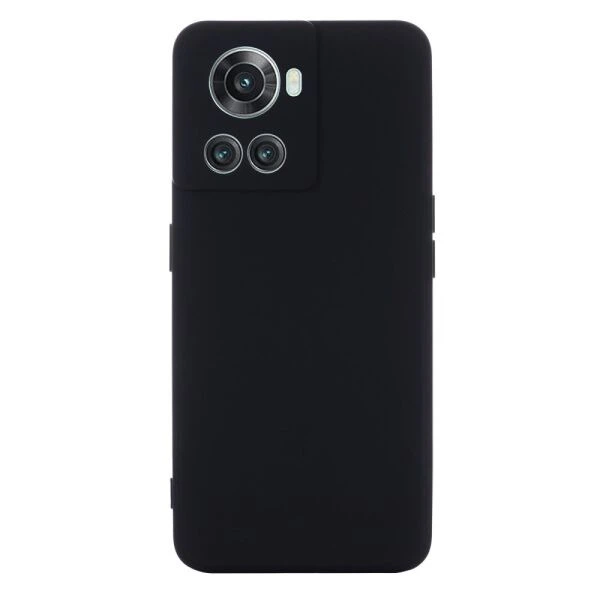 Силиконовый (TPU) чехол Deexe Silicone Case для OnePlus Ace / 10R - Black - изображение 3