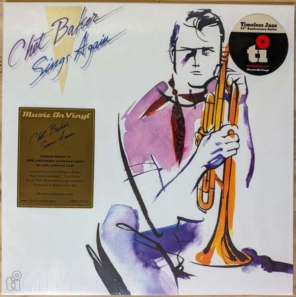 Вінілова платівка Chet Baker – Sings Again.Limited Edition