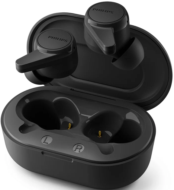 Навушники Philips TAT1207 True Wireless IPX4 Black (TAT1207BK/00) - зображення 3