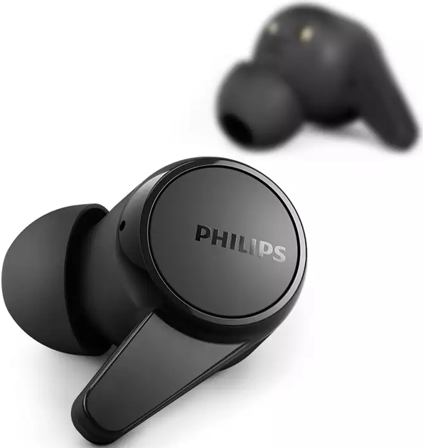 Навушники Philips TAT1207 True Wireless IPX4 Black (TAT1207BK/00) - зображення 4