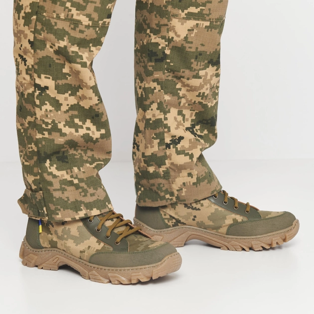 Чоловічі тактичні черевики MARSALA Military boots men 543001 45 30 см Хакі - зображення 2