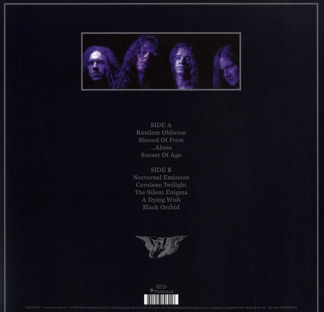 ANATHEMA – The Silent Enigma (LP, UK) - изображение 2