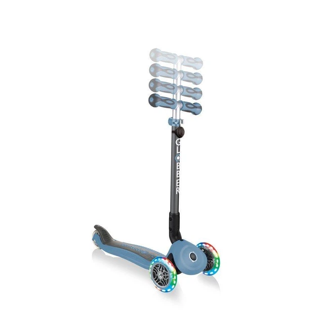 Самокат з сидінням Globber GO-UP Deluxe Lights Ash Blue від 1 до 9 років (646-200) - зображення 5