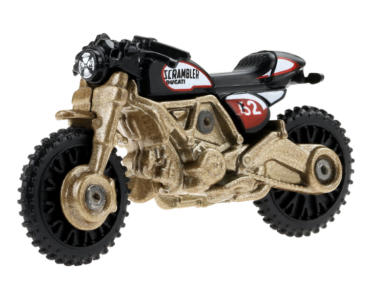 Мотоцикл Хот Вілс 1:64 Ducati Scrambler колекція HW Daredevils Hot