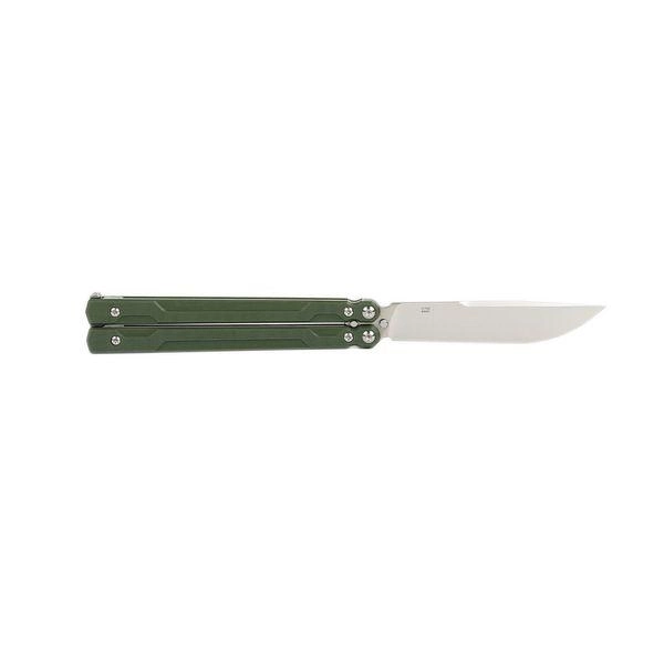 Нож-бабочка (балисонг) Ganzo G766 зеленый 2000000093529 - изображение 2