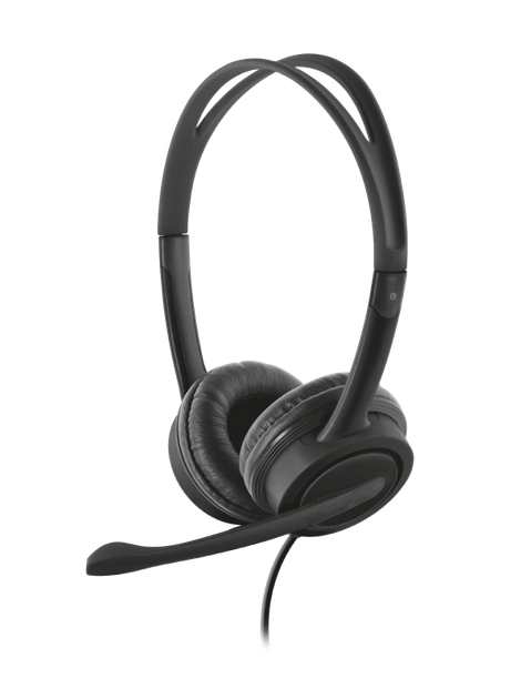Веб-камера HD + гарнітура USB Trust Doba Black (24036_TRUST) - зображення 4