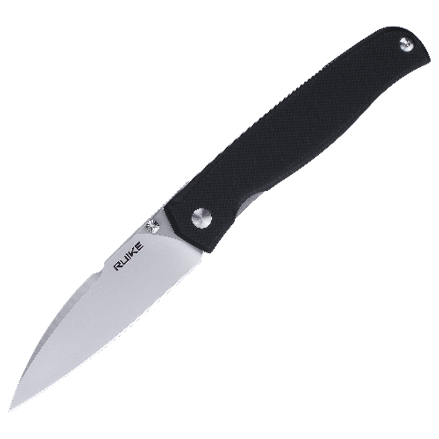 Нож складной туристический, охотничий, рыбацкий /170 мм/Sandvik 14C28N/Liner Lock - Ruike RkP662-B - изображение 1