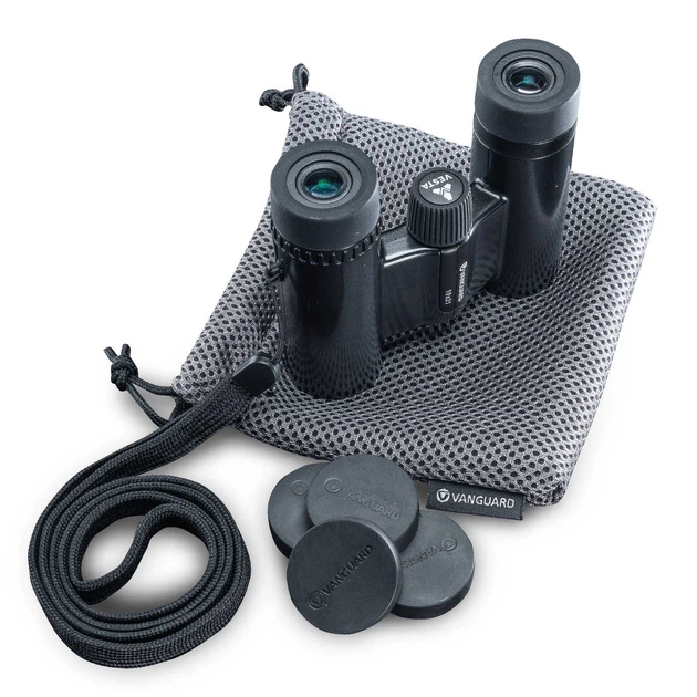 Бінокль Vanguard Vesta Compact 10x21 WP Black Pearl (Vesta 1021 BP) - зображення 12