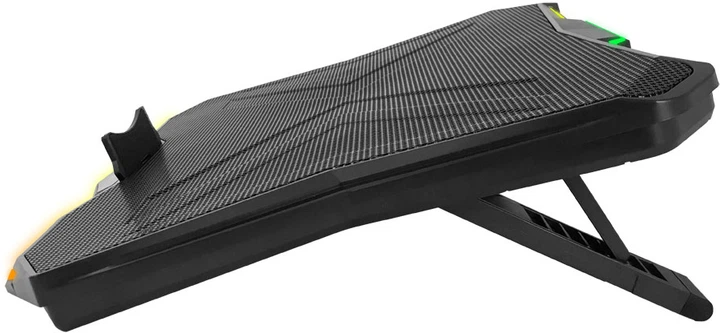 Podkładka chłodząca do laptopa Esperanza EGC110 Xalok czarna/RGB - obraz 3