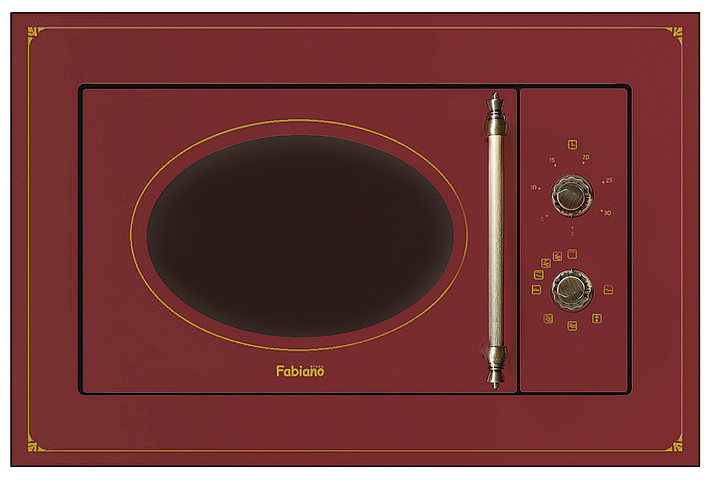 Мікрохвильова піч Fabiano FBMR 46 Burgundy 8152.407.0668 - зображення 1
