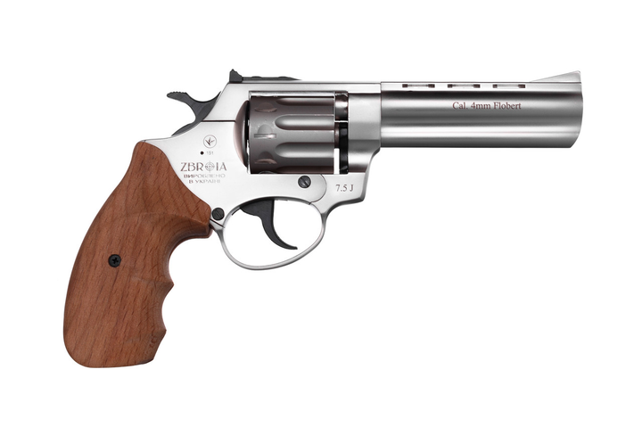Револьвер під патрон флобера "PROFI-4.5" сатин/бук (1000753) - зображення 2