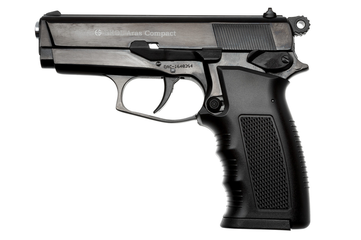 Пистолет сигнальный EKOL ARAS COMPACT (черный) (1000297) - изображение 1