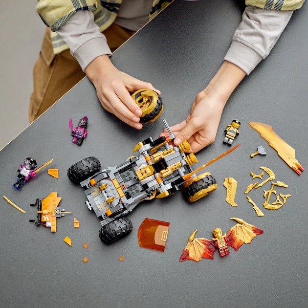 Конструктор LEGO Ninjago Крейсер Дракона Коула 384 деталі (71769) - зображення 4