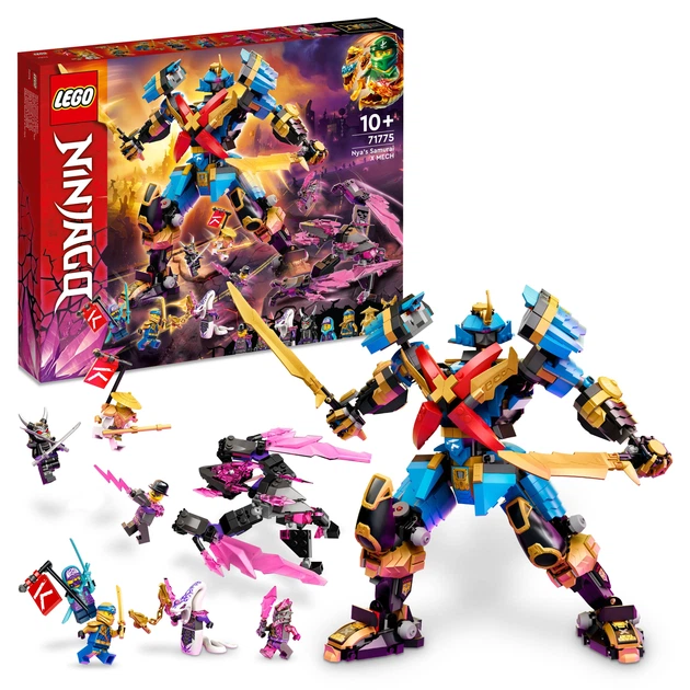 Конструктор LEGO Ninjago Робот Нії Самурай Х 1003 деталі (71775) - зображення 2