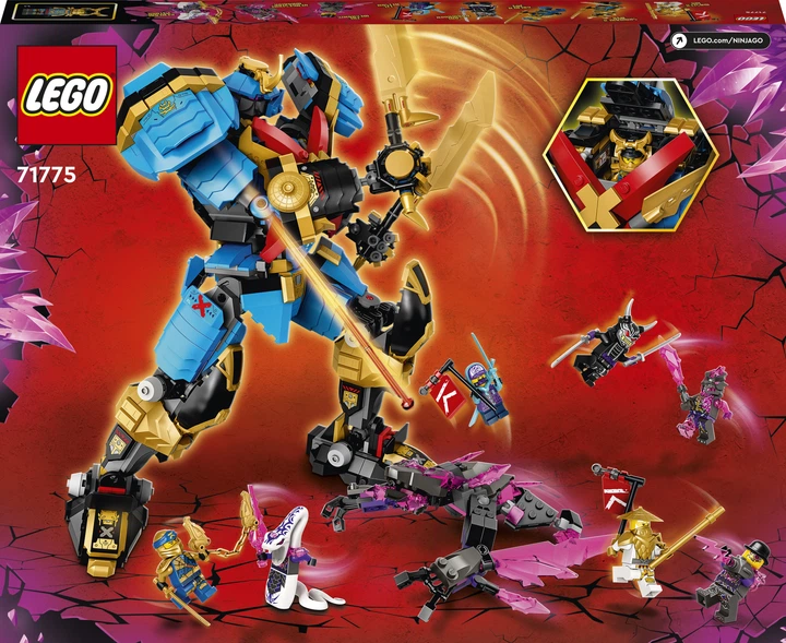 Конструктор LEGO Ninjago Робот Нії Самурай Х 1003 деталі (71775) - зображення 10