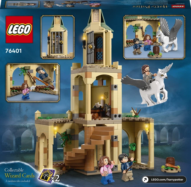 Zestaw klocków LEGO Harry Potter Dziedziniec Hogwartu: na ratunek Syriuszowi 345 elementów (76401) - obraz 10