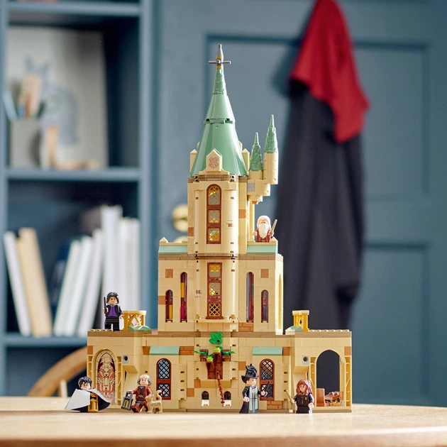 Zestaw klocków LEGO Harry Potter Hogwart: biuro Dumbledore’a 654 elementy (76402) - obraz 5