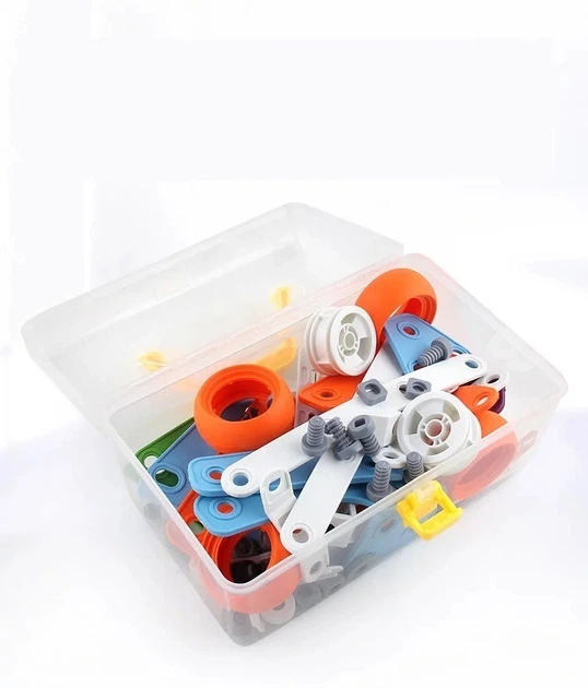 Конструктор болтовий дитячий Build&Play 5 в 1 Літак 132 ел (RK206) - зображення 5