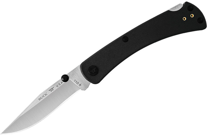 Нож Buck 110 Slim Pro TRX Черный (110BKS3) - изображение 1