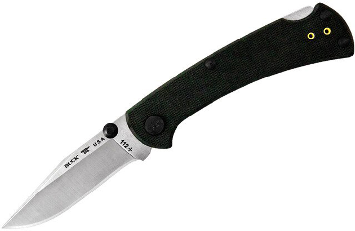 Нож Buck 112 Slim Pro TRX Чёрный (112BKS3) - изображение 1