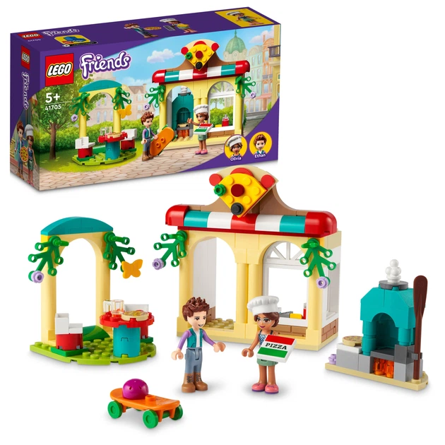 Zestaw klocków LEGO Friends Pizzeria Heartlake City 144 elementy (41705) - obraz 2