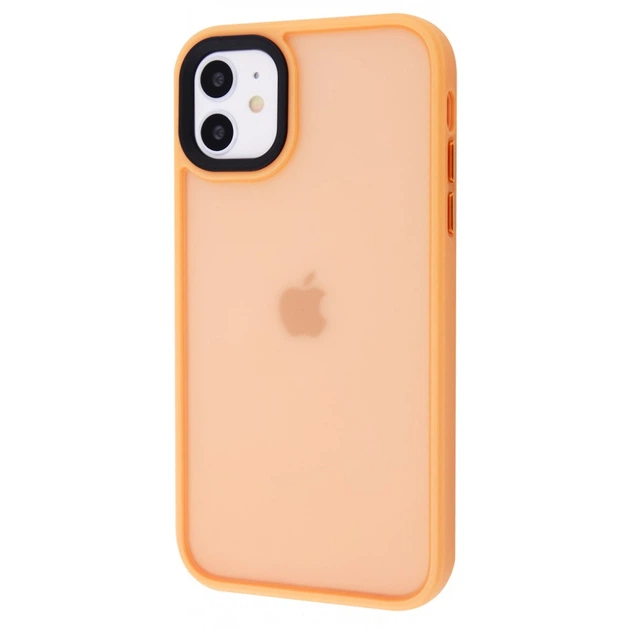 Чехол матовый WAVE Matte Colorful Case iPhone 11 orange низкие цены