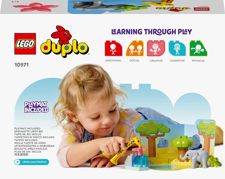 Конструктор LEGO DUPLO Town Дикі тварини Африки 10 деталей (10971) - зображення 10