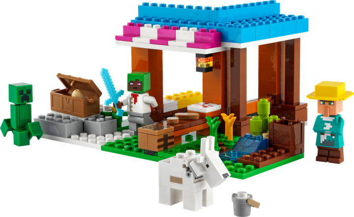 Zestaw klocków LEGO Minecraft Piekarnia 154 elementy (21184) - obraz 9